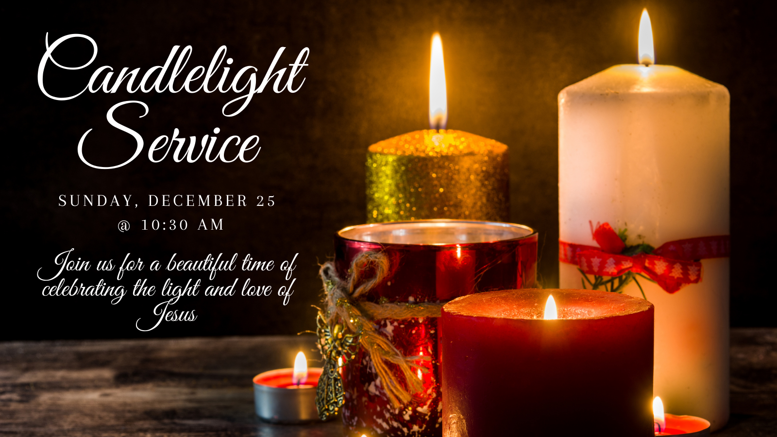 Christmas Candle Light Service